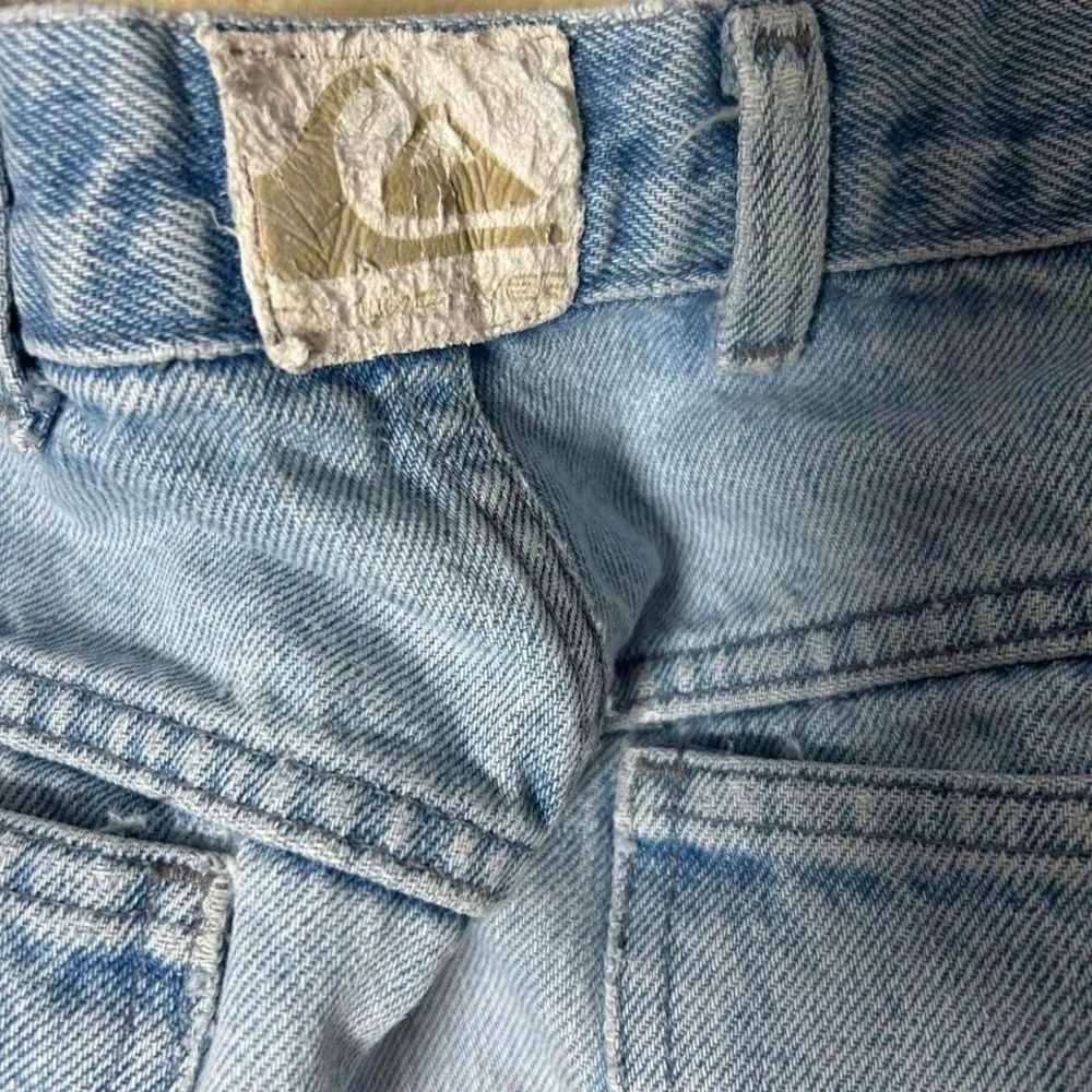 Vintage Y2K Quicksilver Men's‎ Distressed Jeans Size 34x34